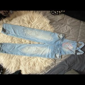 Cat & Jack Embroidered Unicorn Overalls